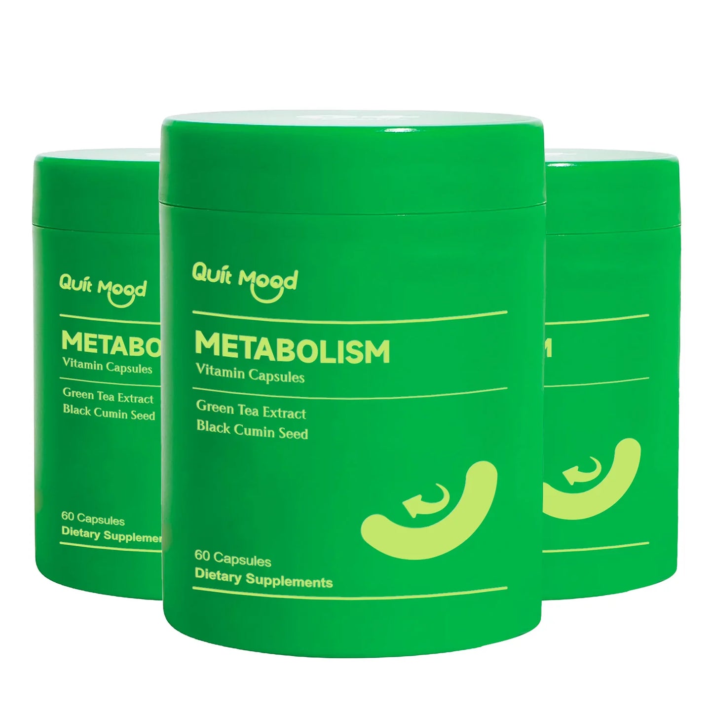 Quit Mood Vitamins Metabolism Vegan Capsules (60)