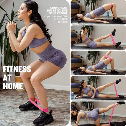CurveForm Pink Fitness Resistance Bands (Amazing For Glutes!)