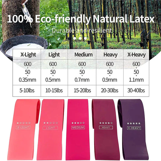 CurveForm Pink Fitness Resistance Bands (Amazing For Glutes!)