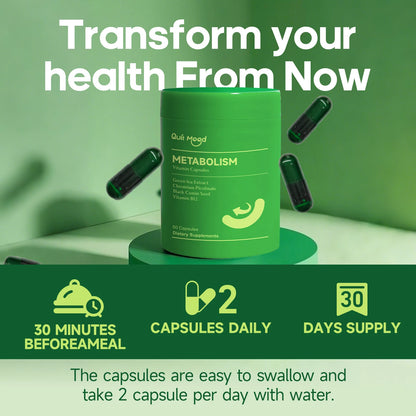 Quit Mood Vitamins Metabolism Vegan Capsules (60)