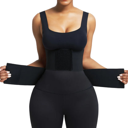 Curveform Leopard-Print Waist Trainer Belt