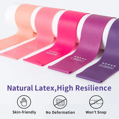 CurveForm Pink Fitness Resistance Bands (Amazing For Glutes!)
