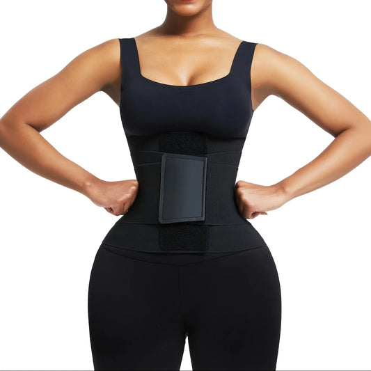Curveform Leopard-Print Waist Trainer Belt